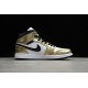 Jordan 1 Mid Metallic Gold DC1419-700 Basketball Shoes