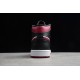 Jordan 1 Mid Noble Red 554724-066 Basketball Shoes