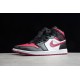 Jordan 1 Mid Noble Red 554724-066 Basketball Shoes