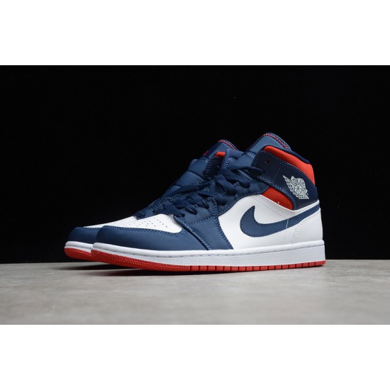 Jordan 1 Mid Olympic 852542-104 Basketball Shoes