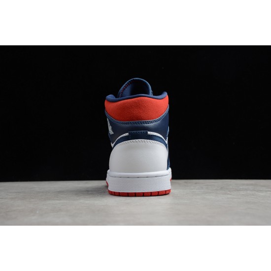 Jordan 1 Mid Olympic 852542-104 Basketball Shoes