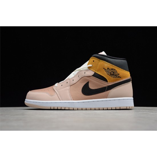 Jordan 1 Mid Particle Beige DD2224-200 Basketball Shoes