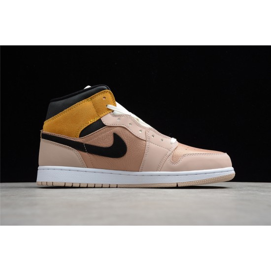 Jordan 1 Mid Particle Beige DD2224-200 Basketball Shoes