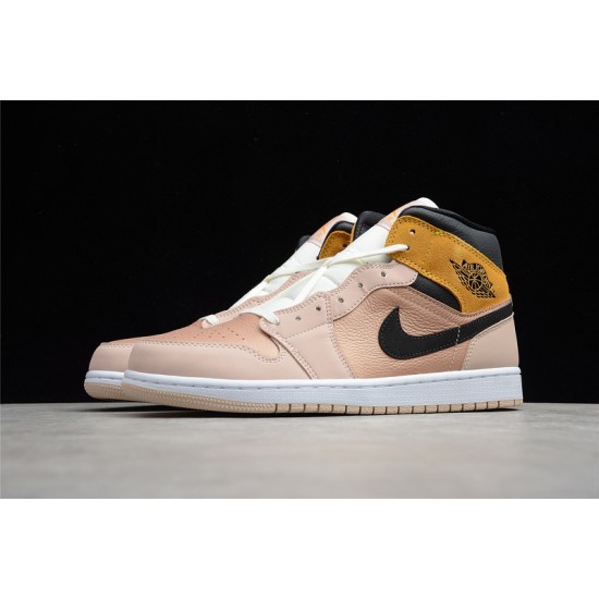 Jordan 1 Mid Particle Beige DD2224-200 Basketball Shoes