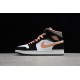 Jordan 1 Mid Peach Mocha DH0210-100 Basketball Shoes