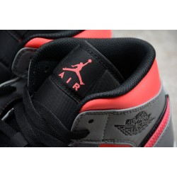 Jordan 1 Mid Pink Shadow 554724-059 Basketball Shoes