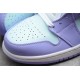 Jordan 1 Mid Purple Pulse 554724-500 Basketball Shoes