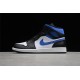 Jordan 1 Mid Racer Blue 554724-140 Basketball Shoes