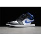 Jordan 1 Mid Racer Blue 554724-140 Basketball Shoes