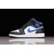 Jordan 1 Mid Racer Blue 554725-140 Basketball Shoes