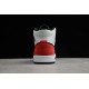 Jordan 1 Mid Red Black Toe 852542-100 Basketball Shoes