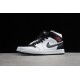 Jordan 1 Mid Reverse Black Toe BQ6472-101 Basketball Shoes