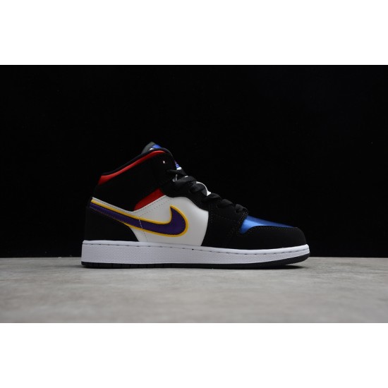 Jordan 1 Mid Rivals BQ6931-005 Basketball Shoes