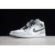 Jordan 1 Mid Smoke Grey 554724-092 Basketball Shoes