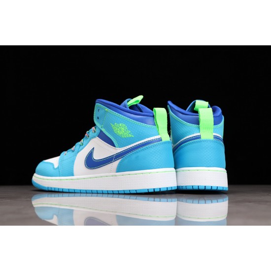 Jordan 1 Mid Sprite DA8010-400 Basketball Shoes