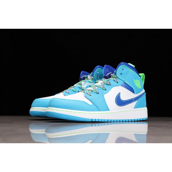 Jordan 1 Mid Sprite DA8010-400 Basketball Shoes
