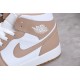 Jordan 1 Mid Tan Gum 554724-271 Basketball Shoes