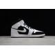 Jordan 1 Mid Tuxedo 554724-113 Basketball Shoes