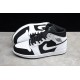Jordan 1 Mid Tuxedo 554724-113 Basketball Shoes