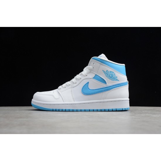 Jordan 1 Mid UNC BQ6472-114 Basketball Shoes