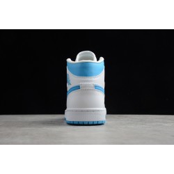 Jordan 1 Mid UNC BQ6472-114 Basketball Shoes
