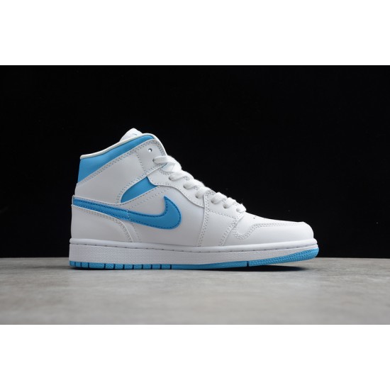 Jordan 1 Mid UNC BQ6472-114 Basketball Shoes