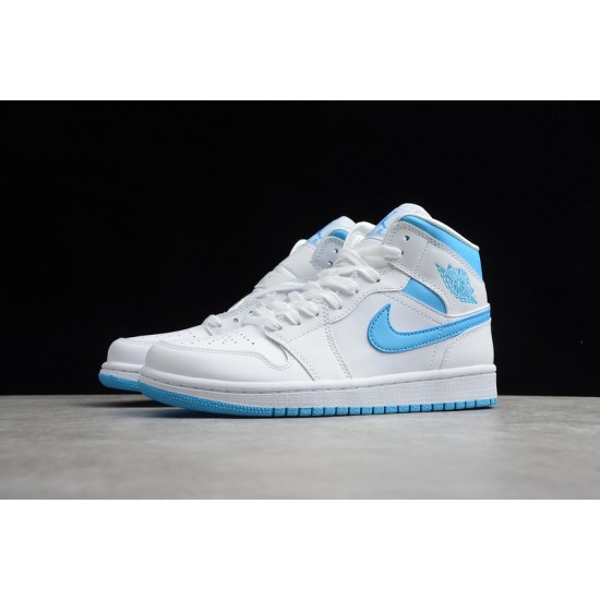 Jordan 1 Mid UNC BQ6472-114 Basketball Shoes