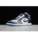 Jordan 1 Mid University Blue BQ6472-102 Basketball Shoes