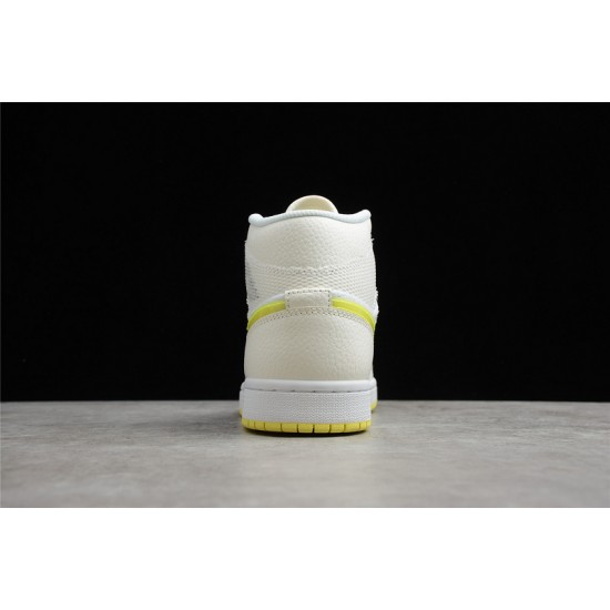 Jordan 1 Mid Voltage Yellow DB2822-107 Basketball Shoes