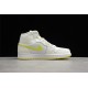 Jordan 1 Mid Voltage Yellow DB2822-107 Basketball Shoes