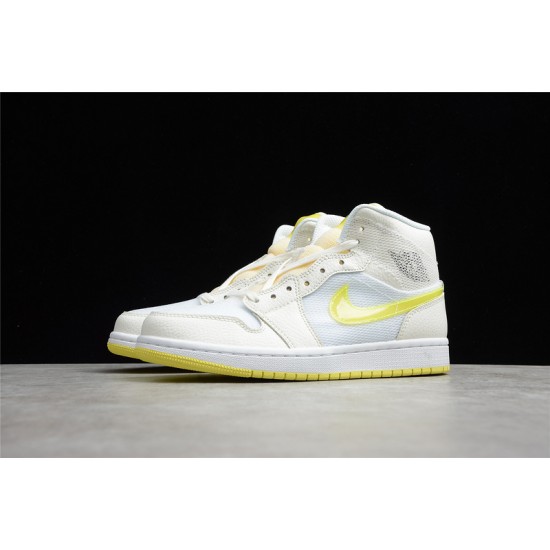 Jordan 1 Mid Voltage Yellow DB2822-107 Basketball Shoes