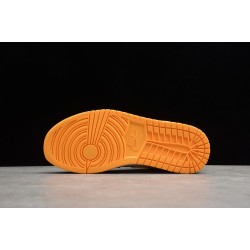 Jordan 1 Mid White Laser Orange CV5276-107 Basketball Shoes