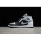 Jordan 1 Mid White Shadow 554724-073 Basketball Shoes