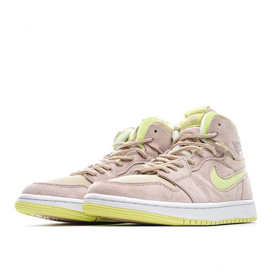 New Air Jordan 1 High Zoom CMFT Summit White Pink