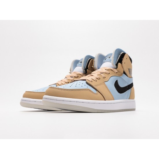 2021 Air Jordan 1 High Zoom CMFT Beige Blue