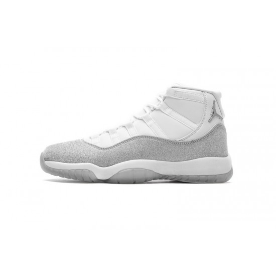 Air Jordan 11 Retro White Metallic Silver