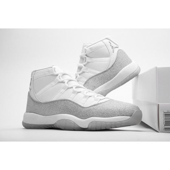 Air Jordan 11 Retro White Metallic Silver