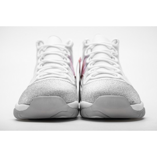 Air Jordan 11 Retro White Metallic Silver