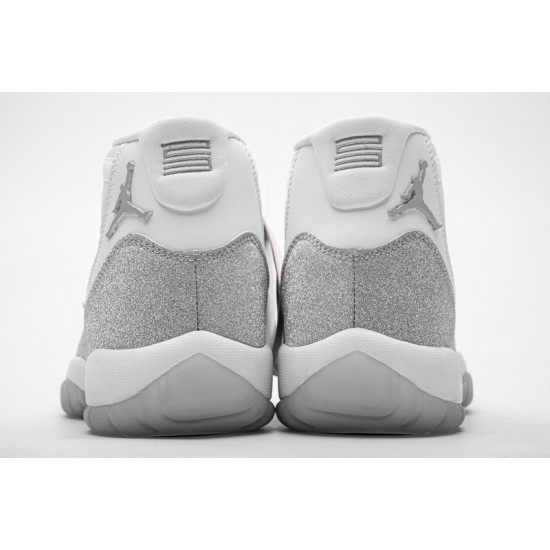 Air Jordan 11 Retro White Metallic Silver