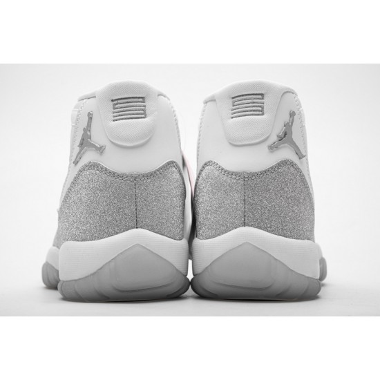 Air Jordan 11 Retro White Metallic Silver