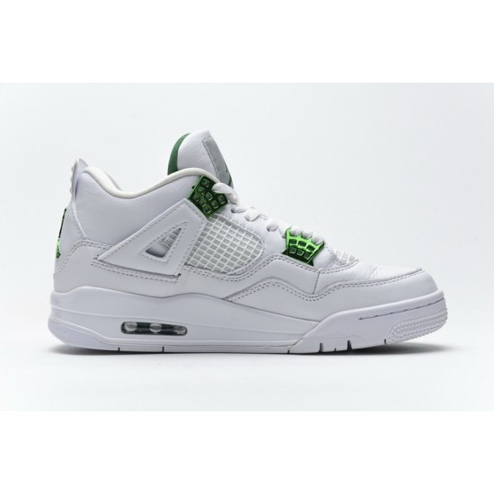 Air Jordan 4 Metallic Green