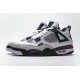 PSG x Air Jordan 4 White Purple