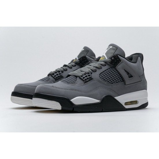 Men Air Jordan 4 Cool Grey