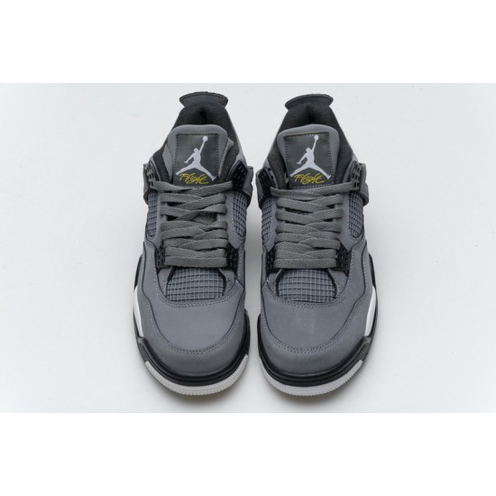 Men Air Jordan 4 Cool Grey