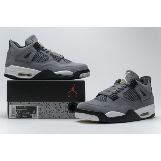 Men Air Jordan 4 Cool Grey