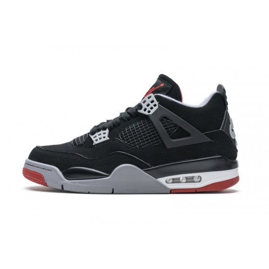 Men Air Jordan 4 Bred