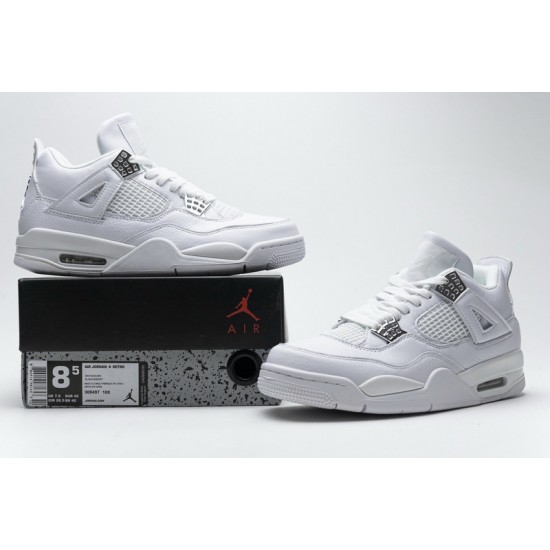 Men Air Jordan 4 Pure Money