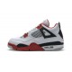 Men Air Jordan 4 Fire Red