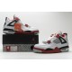 Men Air Jordan 4 Fire Red