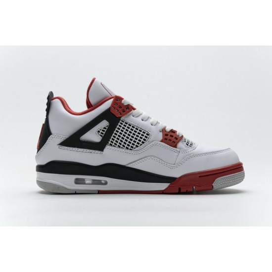 Men Air Jordan 4 Fire Red